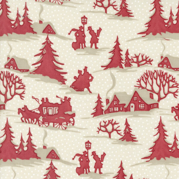 A Christmas Carol Quarter Bundle by Moda Fabrics (35 FQs) - Image 33