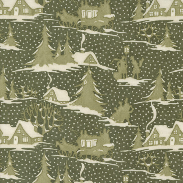 A Christmas Carol Quarter Bundle by Moda Fabrics (35 FQs) - Image 35