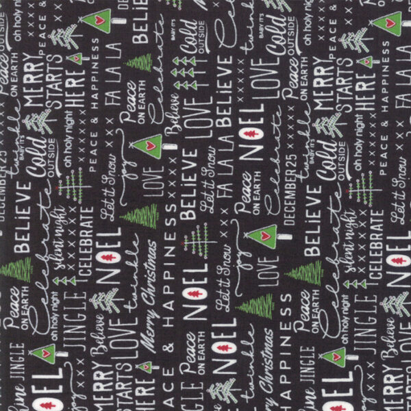 Merry Starts Here Quarter Bundle by Moda Fabrics (7 FQs) - Image 2