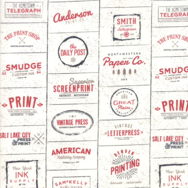 The Print Shop by Sweetwater Charm Pack (Moda Fabrics) - Image 3