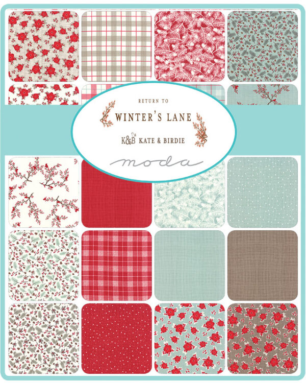 Return to Winter's Lane Charm Pack by Moda Fabrics - Image 2