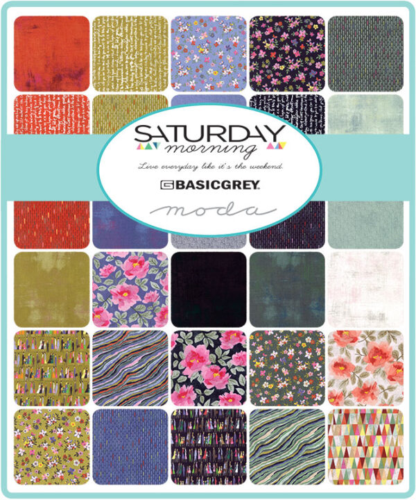 Saturday Morning Layer Cake by Moda Fabrics - Image 2