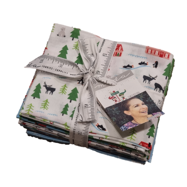 The North Pole Quarter Bundle by Moda Fabrics (8 FQs)