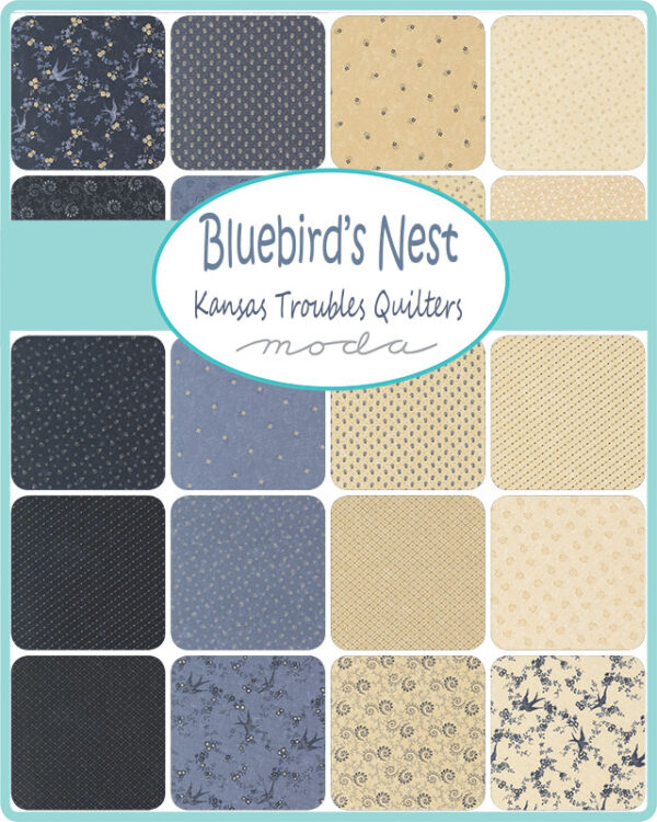 Bluebird's Nest Collector Series Tin (Moda Fabrics) - Image 2