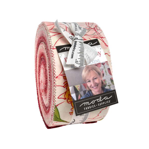 Darling Peony Jelly Roll By Robin Pickens (Moda Fabrics) - Image 2