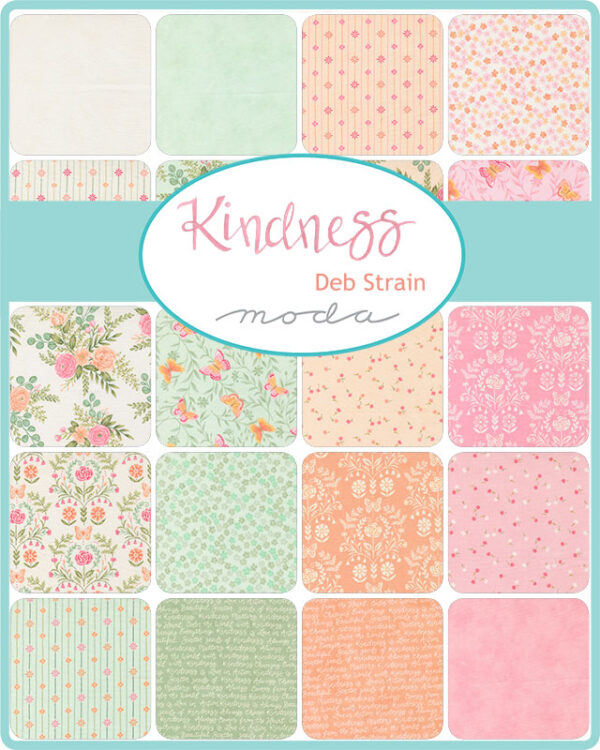 Kindness Layer Cake By Deb Strain (Moda Fabrics)