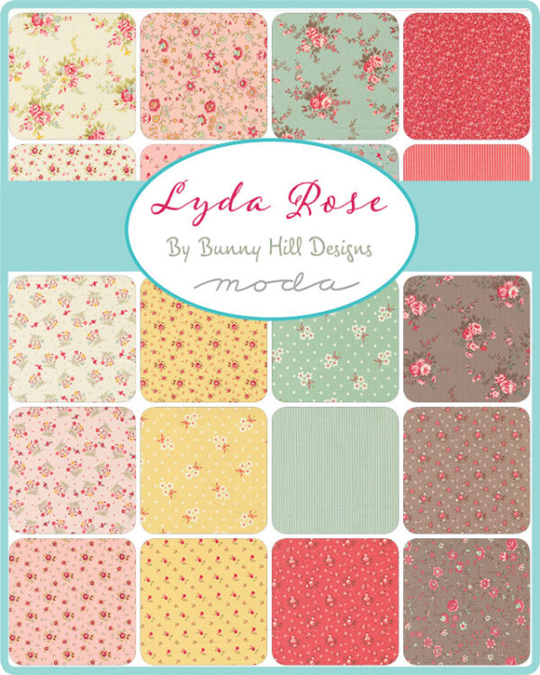 Lyda Rose Fat Quarter Bundle By Bunny Hill Designs (Moda Fabrics)