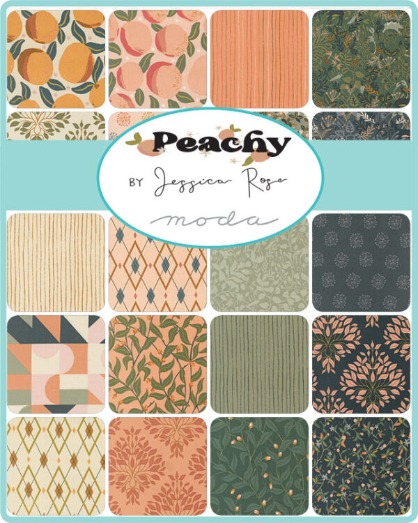 Peachy Layer Cake By Jessica Rose (Moda Fabrics)