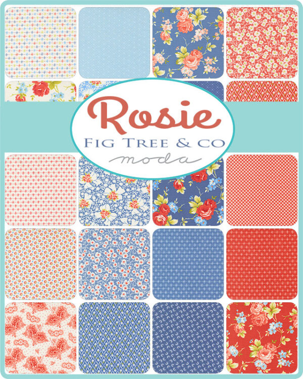Rosie Jelly Roll By Fig Tree & Co (Moda Fabrics)