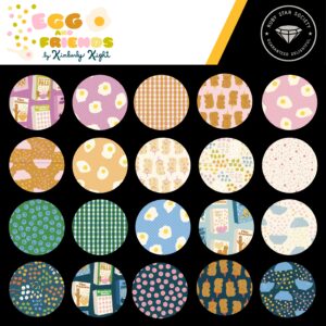 Egg and Friends Layer Cake By Kimberley Kight (Ruby Star Society)